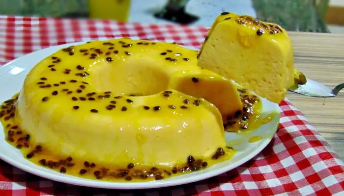 Pudim de Maracuja de Liquidificador