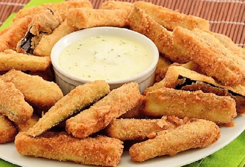 Tirinhas-de-berinjela-feita-na-airfryer